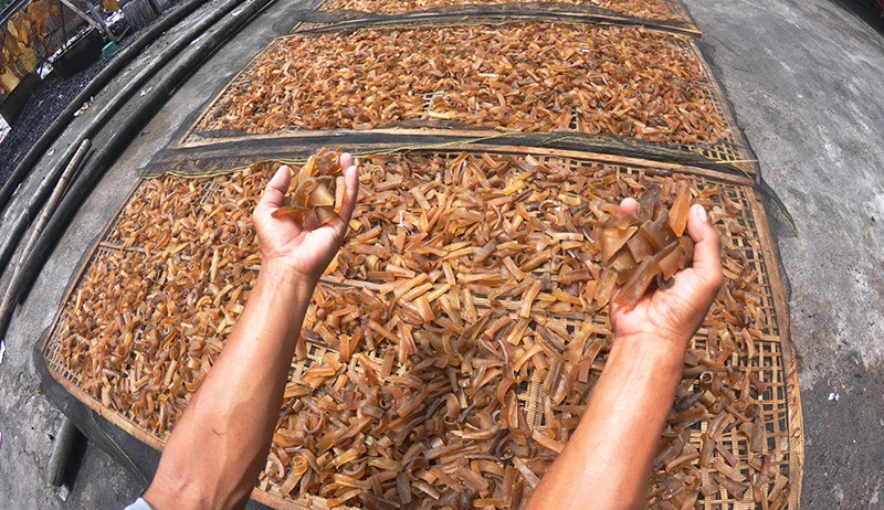 Geliat Produksi Kerupuk Rambak Kulit Sapi Andalan Warga Penanggulan Kendal - Bagian 3