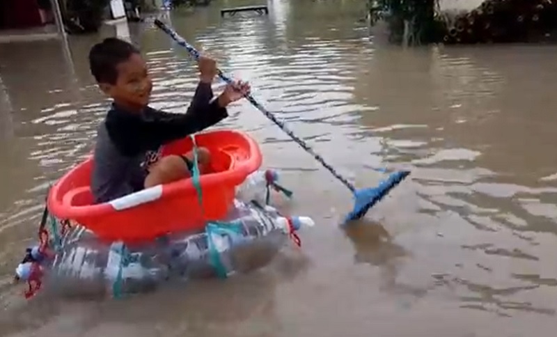 Banjir Rendam 4 Desa di Ponorogo Senin Pagi, Jalan Antarkabupaten Lumpuh