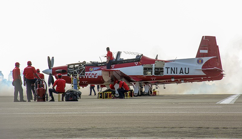 Begini Persiapan Jupiter Aerobatic Team TNI AU Jelang Singapore Airshow 2022 - Bagian 1