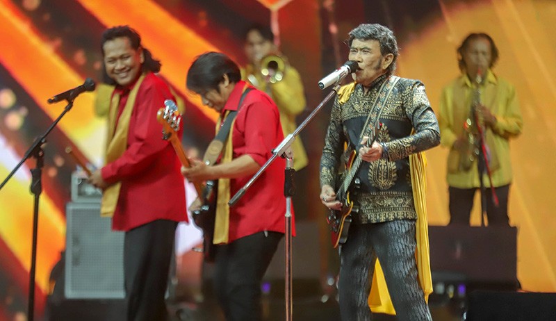 Tampil Gagah, Raja Dangdut Rhoma Irama Meriahkan Kontes KDI 2022 - Bagian 2