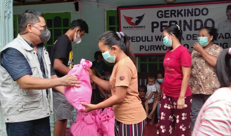 Dapat Bantuan dan Dukungan Moral, Warga Wadas: Terima Kasih Gerkindo Partai Perindo
