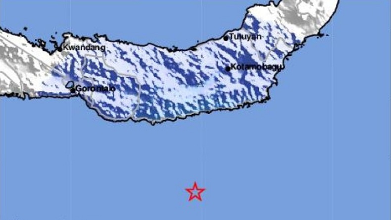 Gempa M4,9 Guncang Kotamobagu, BMKG: Belum Ada Laporan Kerusakan