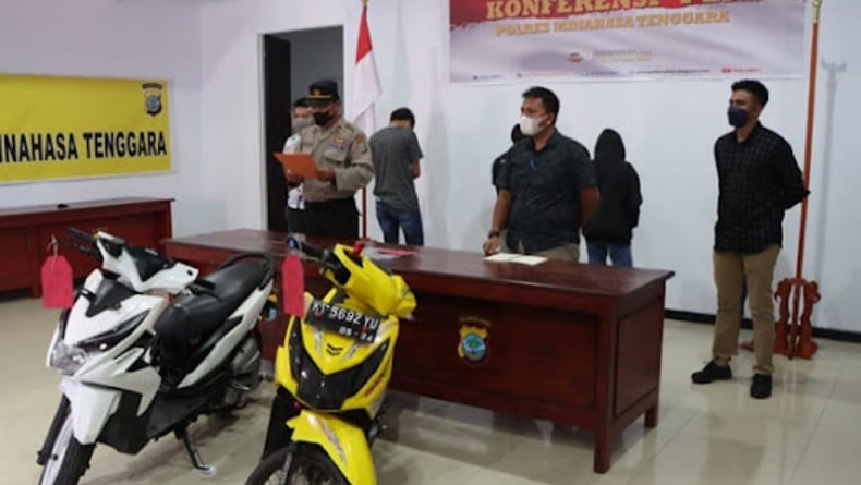 Curi Motor dalam Kawasan Wisata, 4 Pelaku Ditangkap usai Promosikan Hasil Maling di Medsos