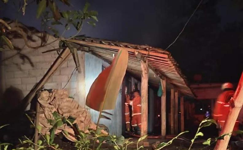  TV Meledak akibat Korsleting, Rumah Warga Semarang Terbakar 