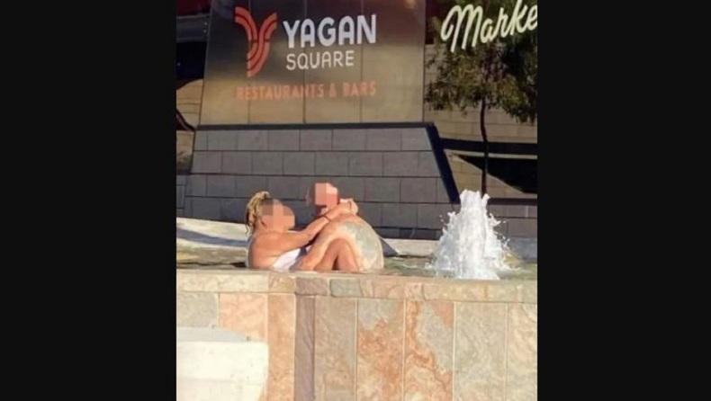 Gila, Pasutri Ini Nekat Berhubungan Seks di Air Mancur dan Dilihat Banyak Orang 