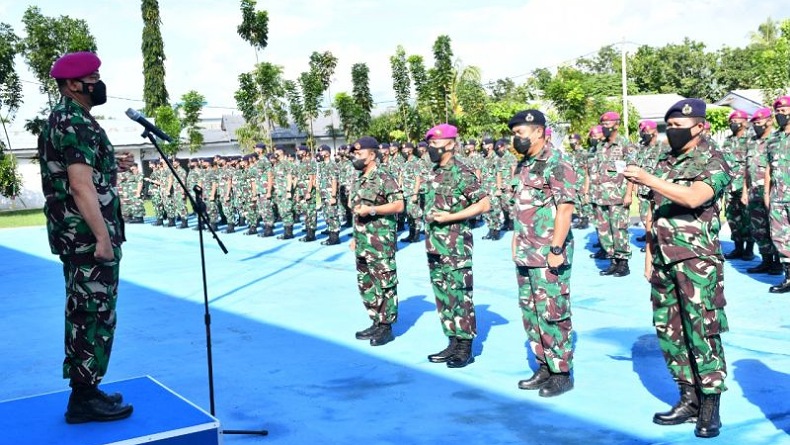 Danlantamal VIII Ingatkan Personel Tidak Lakukan Pelanggaran: Kalau Punya Masalah Konsultasikan