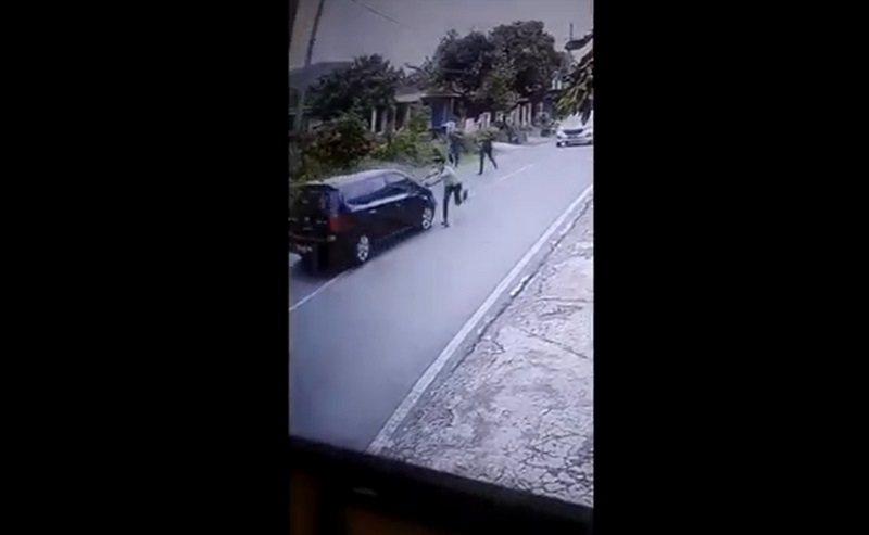 Dramatis, Anggota Polres Mojokerto Terseret Mobil 10 Meter saat Tangkap Pengedar Sabu 