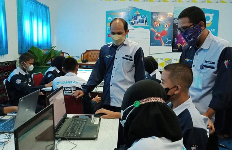 Intensifkan Pembalajaran, SMKN 1 Sanden Terapkan Learning Management System