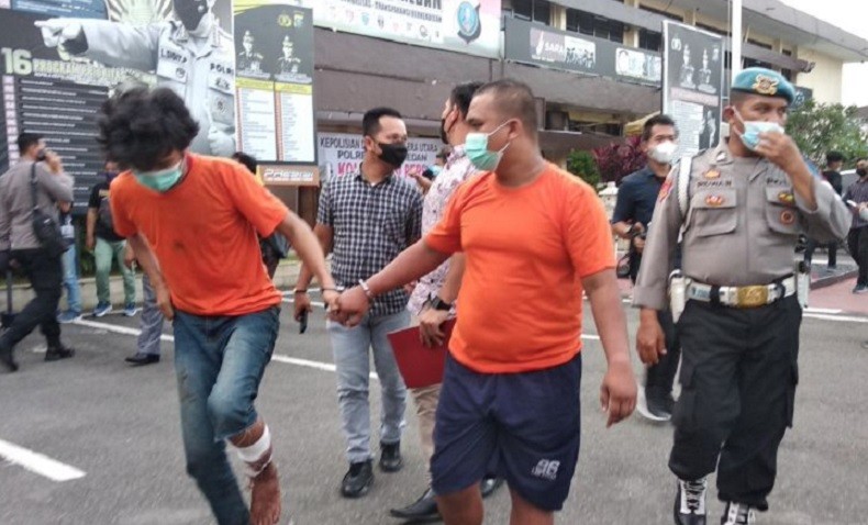 Rampas Senpi Petugas, Jambret di Depan Ucok Durian Medan Tewas Ditembak