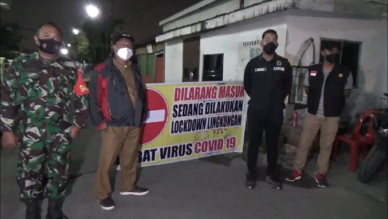14 Keluarga Terpapar Omicron, 3 Lingkungan di Kota Medan Lockdown