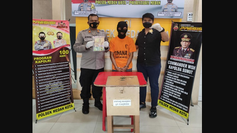 Maling Kotak Infak Modus Berzikir Ditangkap Polisi 