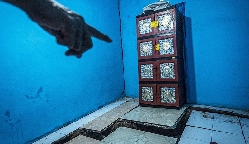 Begini Kondisi Rumah Rusak dan Retak akibat Pergerakan Tanah di Lebak - Bagian 1