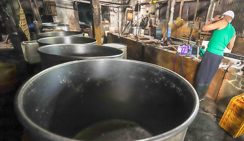 Suasana Sepi Pabrik Tempe dan Tahu Tidak Ada Aktivitas Produksi - Bagian 1