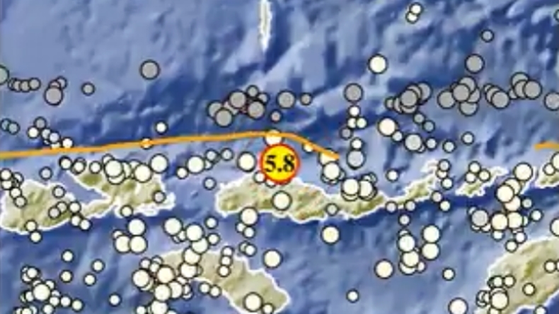 BMKG : 89 Gempa Bumi Susulan Guncang Manggarai Flores NTT