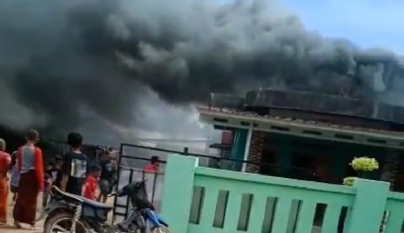 Innalillahi, Ponpes Miftahul Khoirot Karawang Terbakar Hebat, 6 Santri Anak Tewas