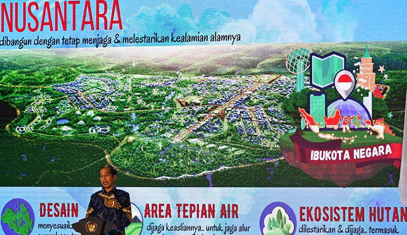 Momen Presiden Jokowi Presentasi Ibu Kota Negara Berkonsep Smart Forest City - Bagian 1