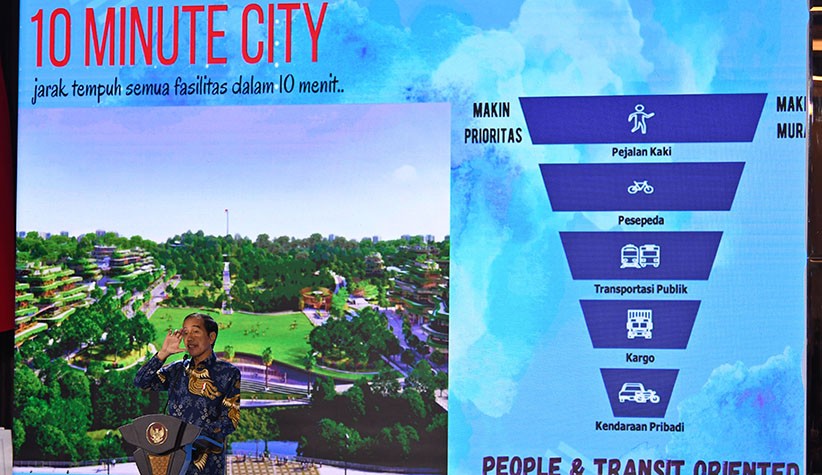 Momen Presiden Jokowi Presentasi Ibu Kota Negara Berkonsep Smart Forest City - Bagian 2