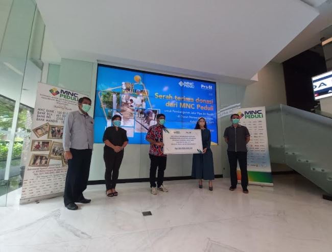 MNC Peduli dan Prosi Bangun Instalasi Pipa Air Bersih 10 Km di Soe NTT