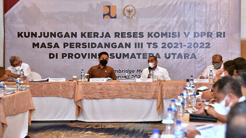 Edy Rahmayadi Minta Perhatian DPR Untuk Jalan dan Bendungan di Sumut