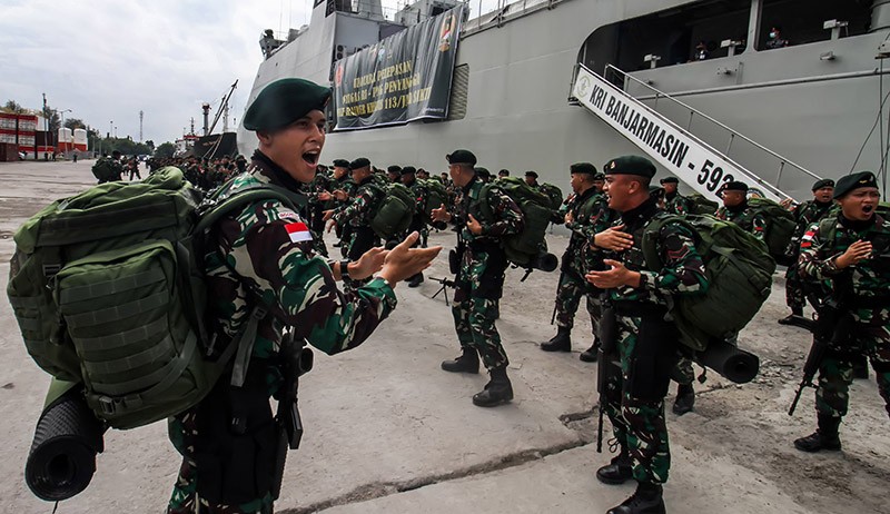 400 Pasukan Elite TNI Raider Khusus 113/Jaya Sakti Berangkat ke Papua - Bagian 1