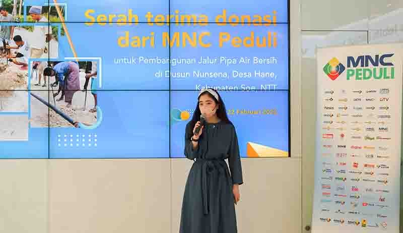 MNC Peduli Serahkan Donasi untuk Pembangunan Saluran Air Bersih Dusun Nunsena - Bagian 3