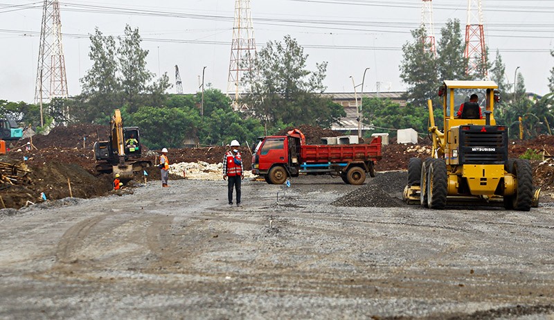 Ada 18 Tikungan, Begini Penampakan Sirkuit Formula E di Ancol saat Dibangun - Bagian 3