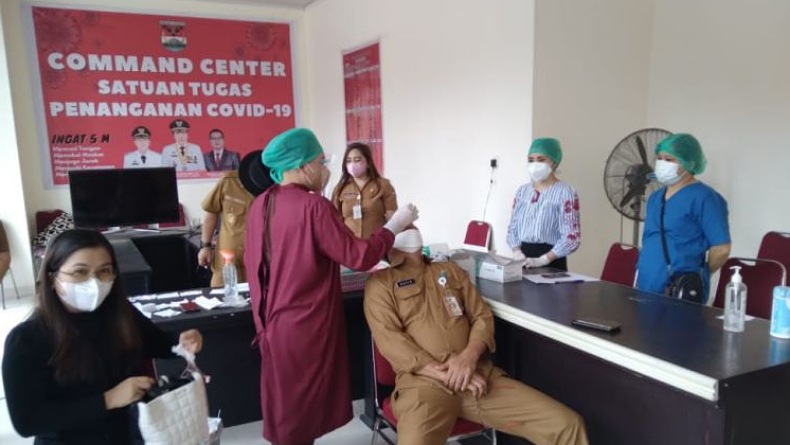 Kehadiran Pegawai Pemkab Minahasa Tenggara Dibatasi karena Covid-19 Terus Naik
