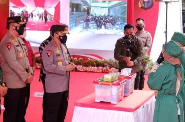 Kunjungi Isoter Asrama Haji Pekanbaru, Kapolri: Pelayanan dan Sarana Sangat Baik