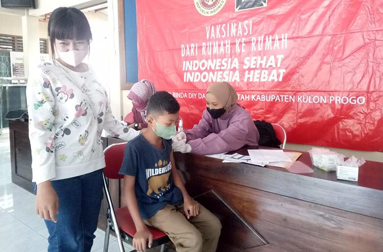BINDA DIY Tuntaskan Vaksinasi Covid-19 di Pinggiran Kulonprogo