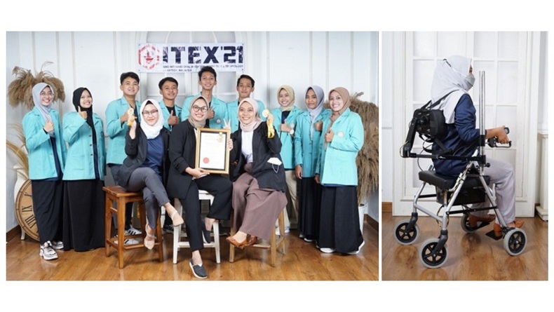 Ciptakan Robot Kursi untuk Ibu Hamil, Tim UNS Sabet Medali Emas di Ajang Internasional
