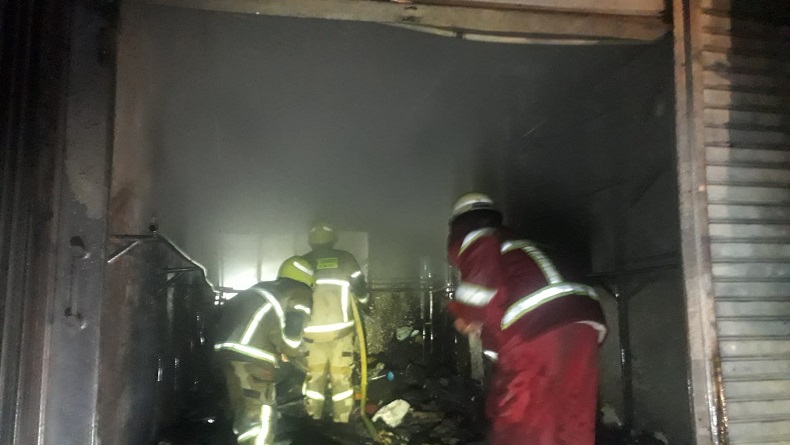 Toko Pakaian di Cibeureum Cimahi Ludes Terbakar, Pemilik Rugi Rp80 Juta