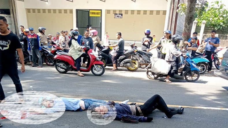 Kecelakaan Maut di Karangtengah Cianjur, Penumpang Motor Tewas Ditabrak Pikap