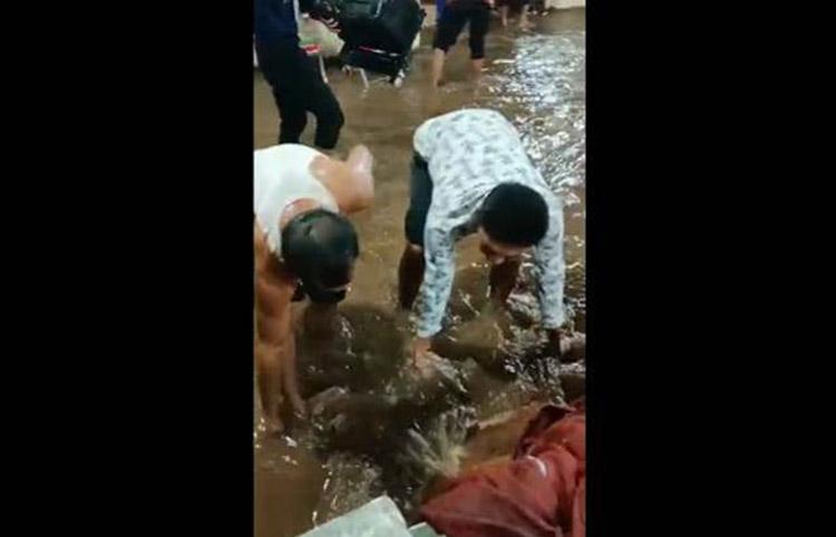 Lokasi Resepsi Kebanjiran, Pesta Hajatan Pernikahan di Gunungkidul Berantakan