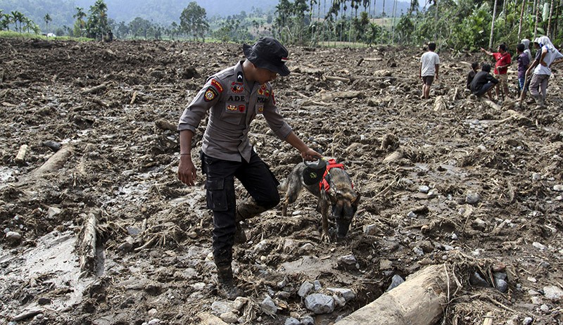 Tim SAR Gabungan Cari Korban Longsor di Pasaman - Bagian 1