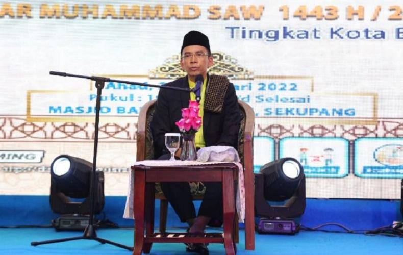 Pemko Batam Datangkan TGB Isi Tausiah Peringatan Isra Mikraj