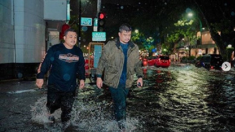 Ribuan Rumah Warga Medan Terendam Banjir, Bobby Minta Segera Normalisasi Sungai
