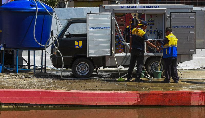 Penampakan Mobil Penjernih Air, Dikerahkan untuk Tanggap Darurat Bencana - Bagian 1