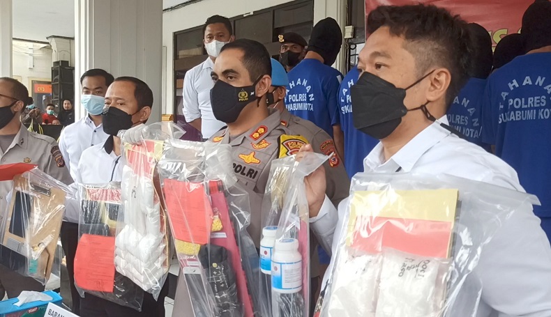 Peredaran Narkoba Antarprovinsi di Sukabumi Terbongkar, Sabu 3,1 Kg Sempat Dikubur 