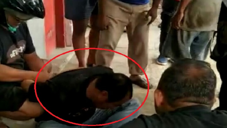 Pencuri Gagal Gasak Motor Babak Belur Dihajar Warga Padalarang KBB