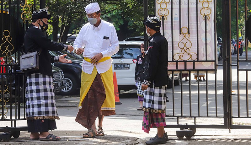 Prosesi Tawur Agung Kesanga di Pura Aditya Jaya Rawamangun - Bagian 6