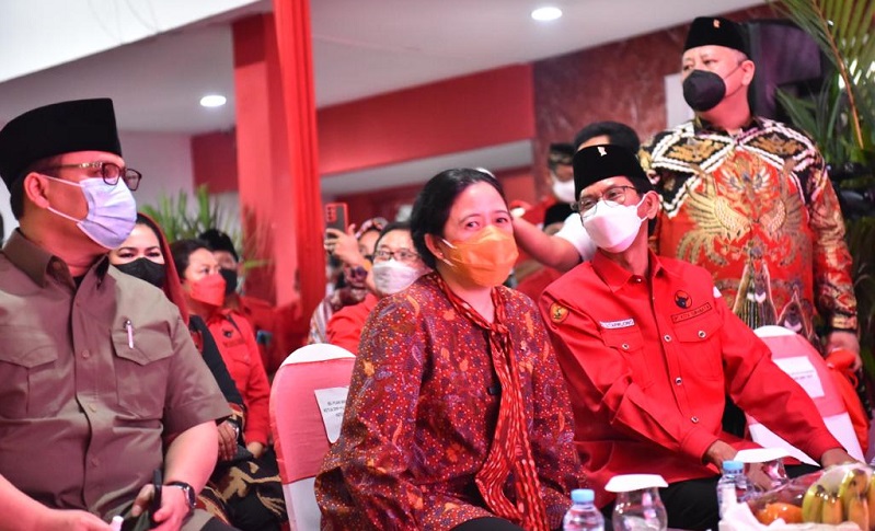 Bertemu Kader PDIP Surabaya, Puan Maharani: Melepas Kangen