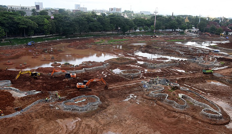 Progres Renovasi TMII, Ditargetkan Rampung Juli 2022 - Bagian 3