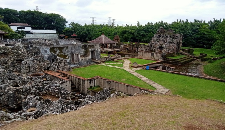  Cirebon PPKM Level 4, Pengunjung Goa Sunyaragi Turun Drastis 50 Persen
