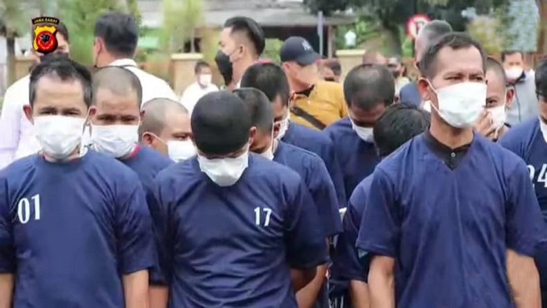 Operasi Jaran Lodaya 2022, 94 Pelaku Curanmor di Kabupaten Bandung Diringkus