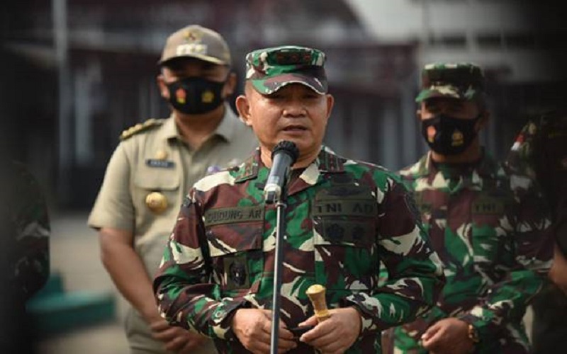 KSAD Jenderal Dudung Tegaskan TNI AD Kawal Pemindahan Ibu Kota Negara