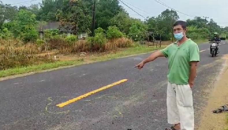 title Gagal Menyalip, Pengendara Motor di Bangka Barat Tewas Ditabrak Truk Gagal Menyalip, Pengendara Motor di Bangka Barat Tewas Ditabrak Truk