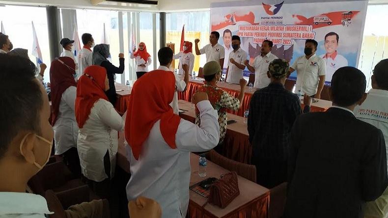 Kepengurusan Sudah 90 Persen, Ketua DPW Perindo Sumbar Optimistis Lolos Verifikasi KPU