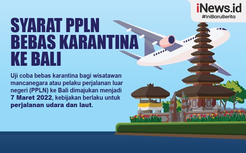 Bebas Karantina Ke Bali Dimajukan 7 Maret 2022, Ini Syarat Yang Harus ...