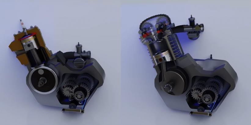 Kenapa Mesin 2 Tak Lebih Cepat dari 4 Tak, Ternyata Begini Cara Kerjanya