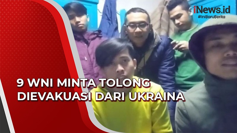 Buat Video Minta Tolong Dievakuasi, 9 Warga Kota Binjai Tertahan di Ukraina